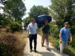 中科院陕西分院杨兴科一行到bv伟德实习农场实地考察