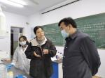 院长付宝春察看技能大赛进程